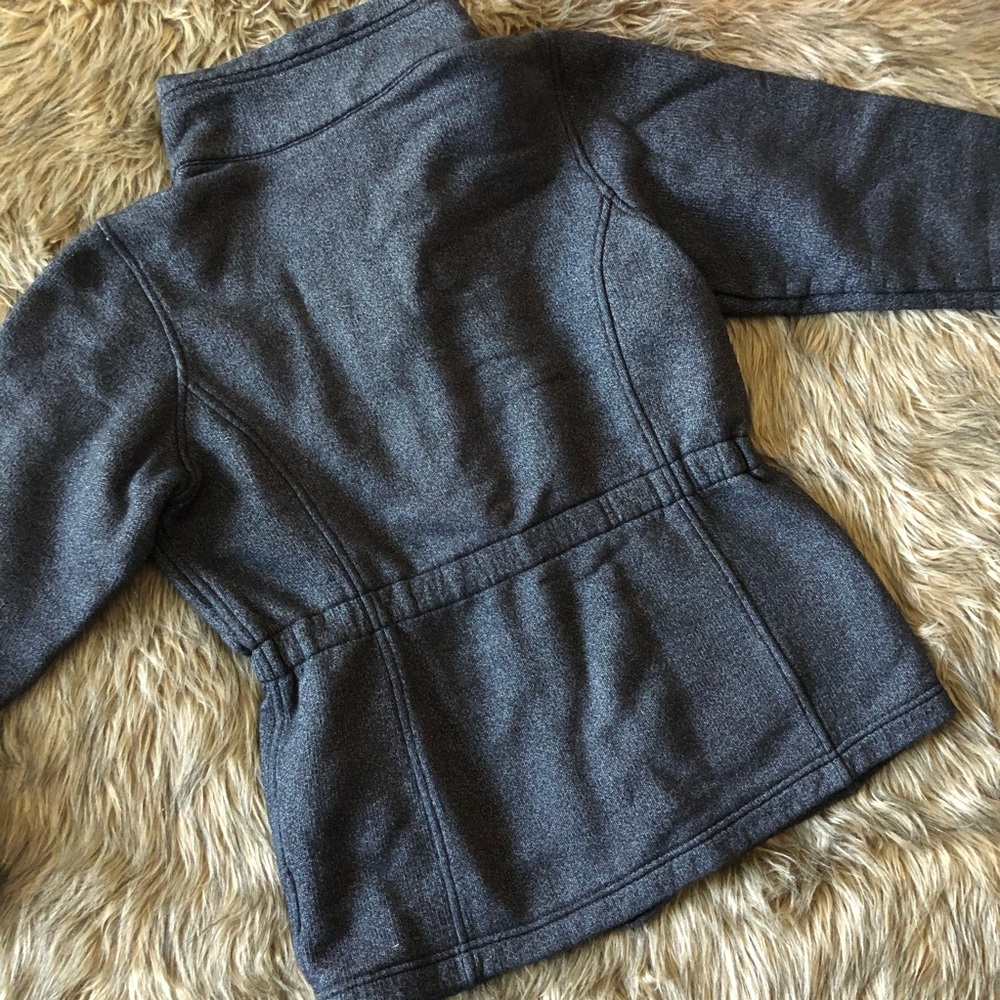 Charcoal Columbia Button Coat | Women's Medium - Picture 3 of 4